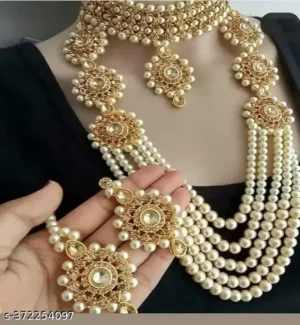 Jewellery set , Necklace Set, Har Set, Patwa Set, Artificial Jewellery combo set, Dulhan Set