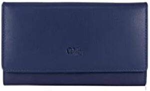 Genuine Leather Bifold Wallet for Women - Identity Theft Shield